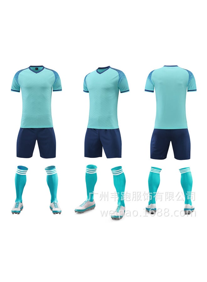 Light Green Short Sleeve Football Jersey - Image 1