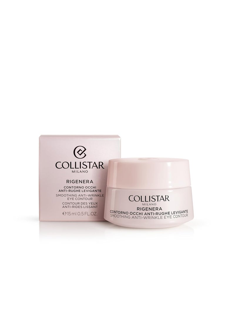COLLISTAR Collistar Rigenera Smoothing Anti Wrinkle Eye Contour 15 ml 05 Fl Oz Made in Italy italian import 