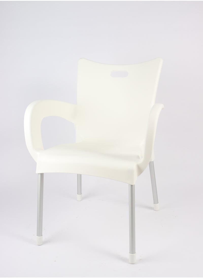 Plastic Armchair With Aluminum Legs And Rubber Floor Protector - pzsku/Z20F1586355203A0E6B30Z/45/_/1704194413/09d8784e-7748-48cf-a134-8c3a7f0bc604