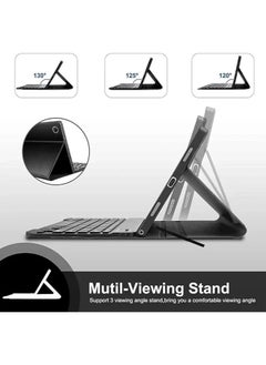 erorex Redmi Pad Pro 5G Keyboard Case for Tablet Redmi Pad Pro Cover Magnetic Detachable Wireless Arabic and English Keyboard Cases Redmi Pro (12.1 Inch) 2024 (With Touchpad)  - Image 4