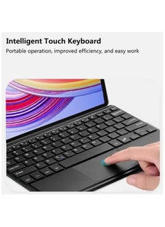 erorex Redmi Pad Pro 5G Keyboard Case for Tablet Redmi Pad Pro Cover Magnetic Detachable Wireless Arabic and English Keyboard Cases Redmi Pro (12.1 Inch) 2024 (With Touchpad)  - Image 5