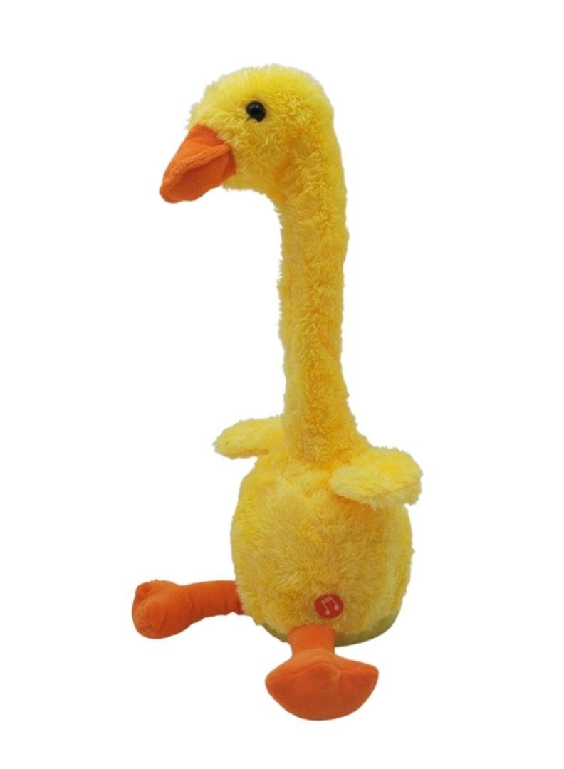 XiuWoo Dancing Duck Electronic Plush Toy Childhood Fun Toy 1 Piece Plush Dancing Singing Duck Home Holiday Decoration for Kids (USB) Charging "Arabic Songs" - Image 2