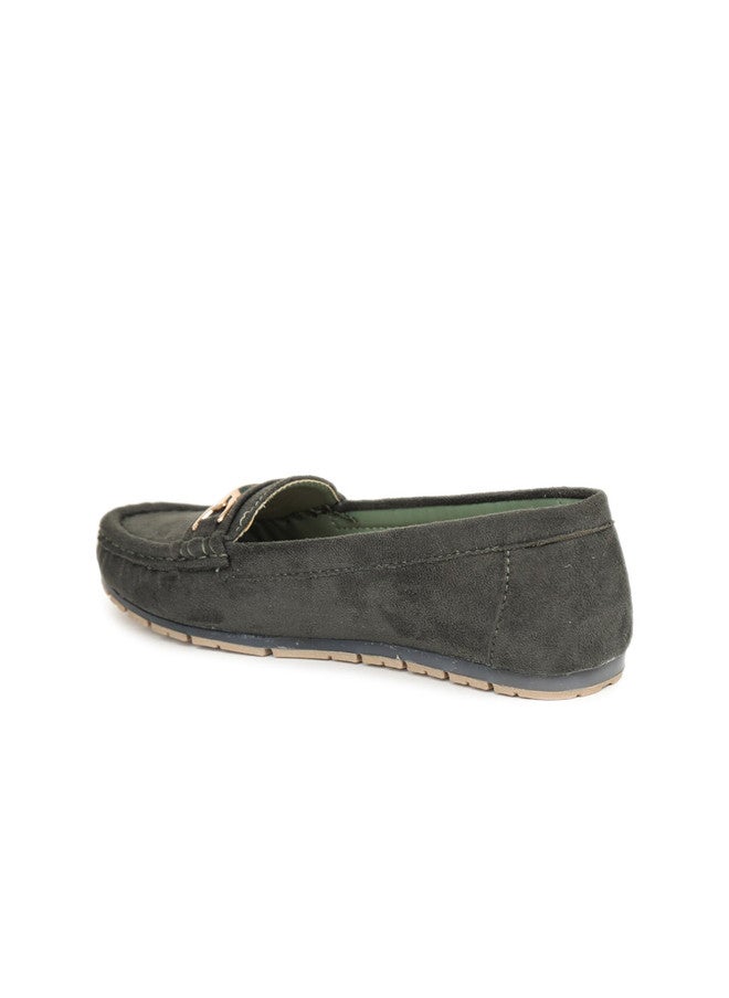 She Zone Shezone Women Lightweight Horsebit Loafers - Image 3