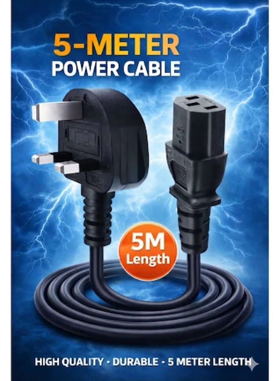 fujishka Fujishka Power Cable Pc 5m 5 M