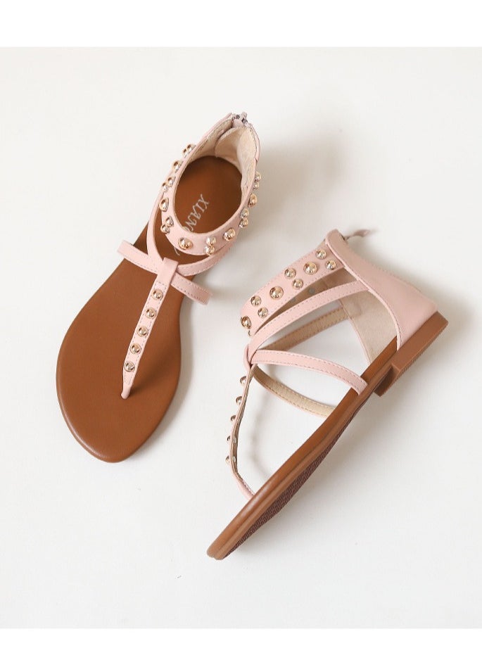 SIKETU Women's Summer New Seaside Vacation Retro Leisure Fashion Roman Sandals  - Image 2
