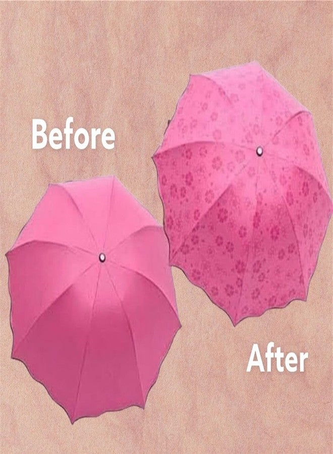 REXERA Magic Umbrella - Compact Women's Umbrella, Baby-Pink, 43 Inch Canopy, UV Protection, Manual Open/Close, Suitable for Sharing - Image 4