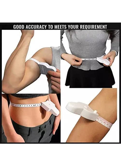 Gitesh Gitesh Body Measure Tape150cm Lock Pin and PushButton Retract Portable Design Durable Measuring Tapes for Body Measurement Weight Loss Accurate Sewing Tape  - Image 3