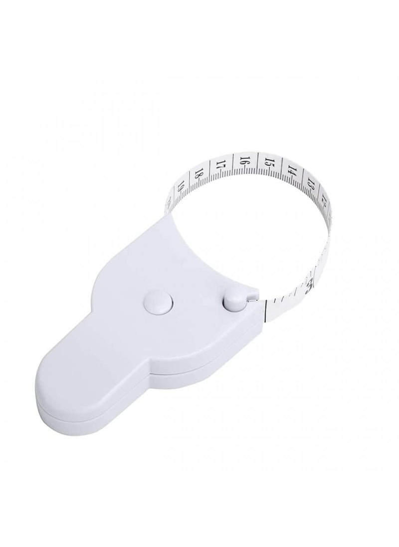 Gitesh Gitesh Body Measure Tape150cm Lock Pin and PushButton Retract Portable Design Durable Measuring Tapes for Body Measurement Weight Loss Accurate Sewing Tape  - Image 1