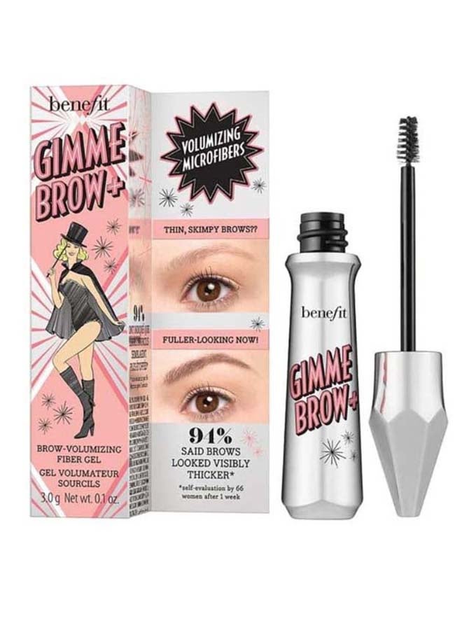 Benefit Cosmetics Gimme Brow+ Volumizing Eyebrow Gel 4.5 - Neutral Deep Brown - Image 3