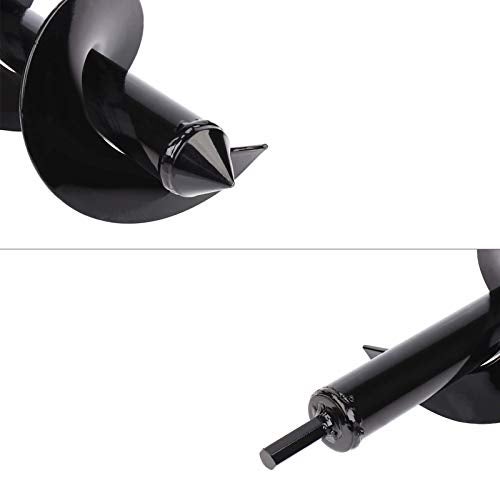 HUAPPNIO Bulb Planter Tool,Auger Drill Bit for Planting 3.15x8.66 Inch Suitable for 3/8”Hex Drive Drill - Image 5