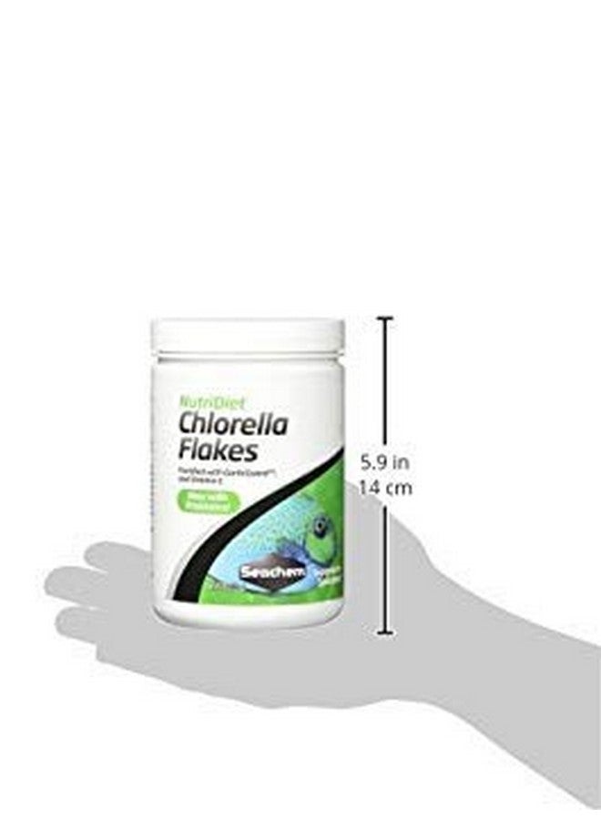 Seachem NutriDiet Chlorella Fish Flakes with Probiotics 100g - Image 2