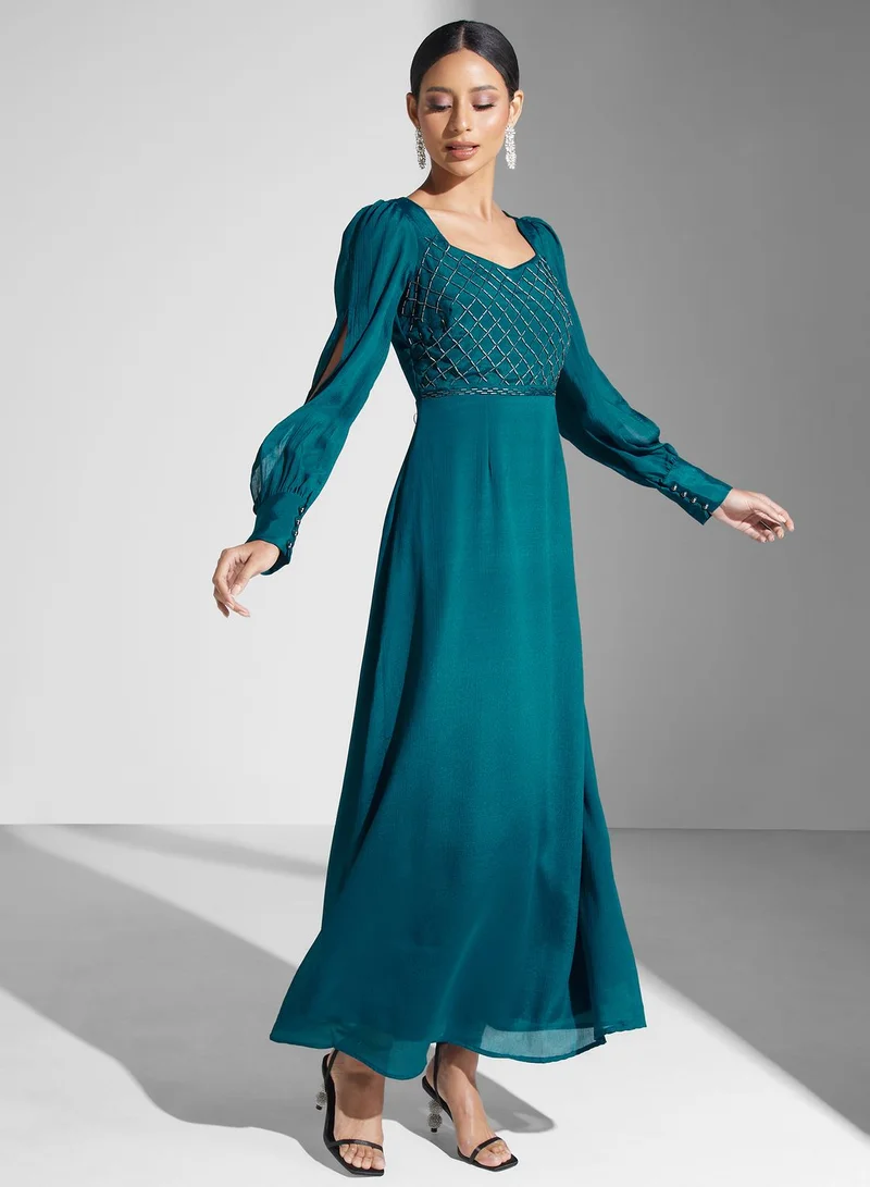Ella Limited Edition Embellished Bodice Dress