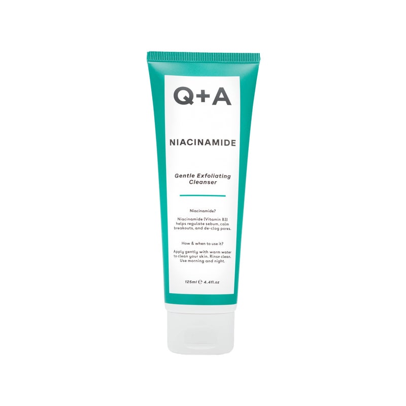 Q+A QA Niacinamide Gentle Exfoliating Cleanser 125ml