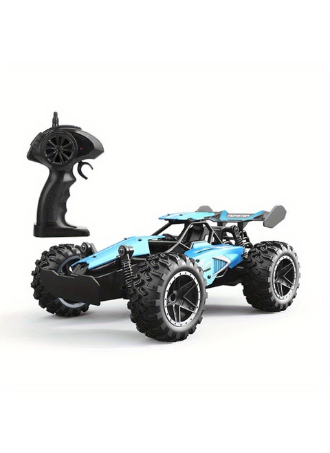 1:18 Small High-speed Off-road 2.4 G Remote Control Car Drift Adapted To The Anti-collision Setting Of Various Sections Of Rubber Large Tire, Dual Batteries Switch Toy Car At Any Time