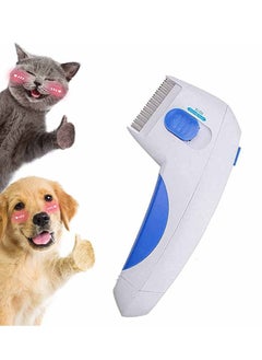 Flea Comb for Pets Electric Pet Cat Dog Combs Grooming Remove Floating Hair Head Lice Cleaning Dogs Cats
