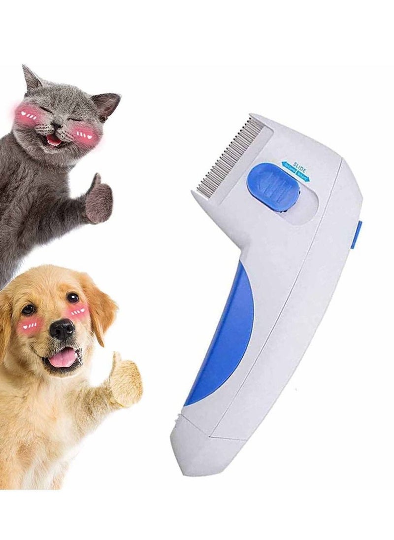 Y&D - Flea Comb for Pets Electric Pet Cat Dog Combs Grooming Remove Floating Hair Head Lice Cleaning Dogs Cats - Image 1