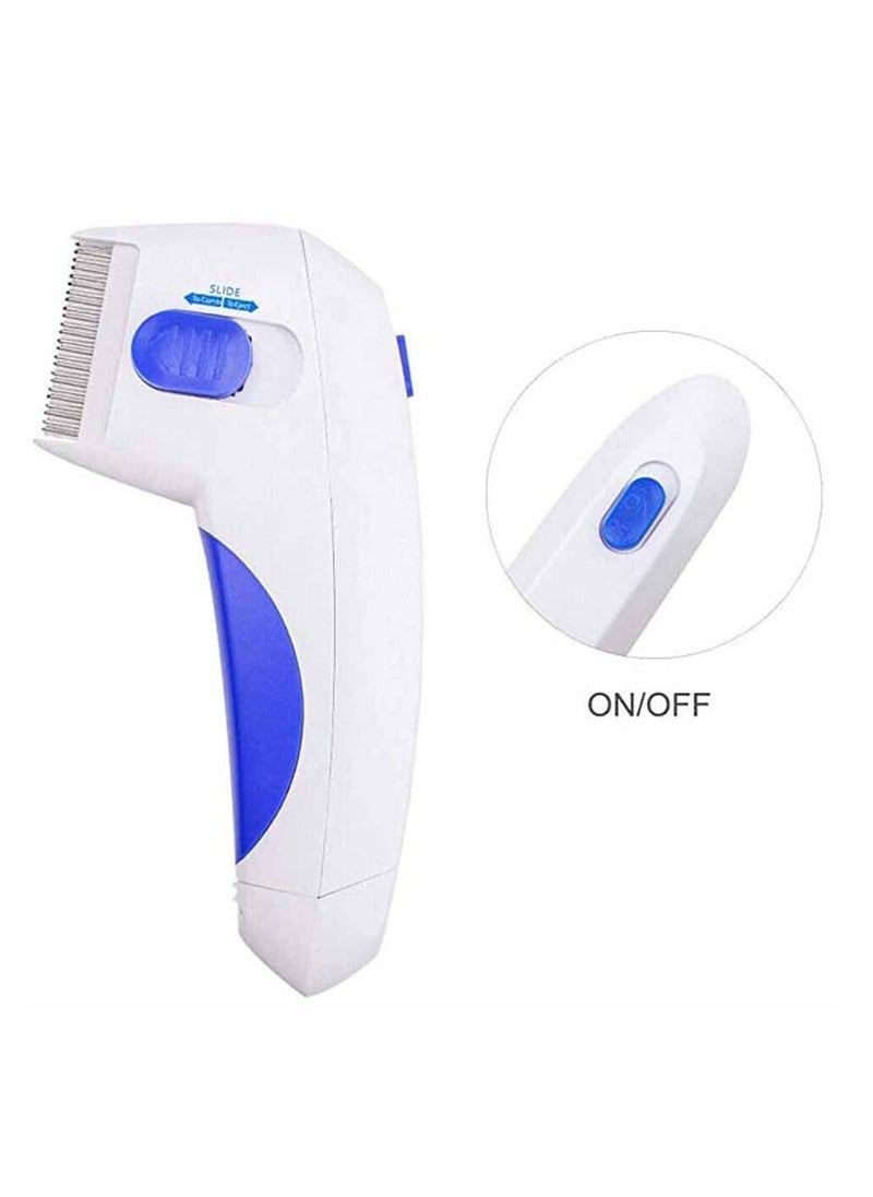 Y&D - Flea Comb for Pets Electric Pet Cat Dog Combs Grooming Remove Floating Hair Head Lice Cleaning Dogs Cats - Image 1