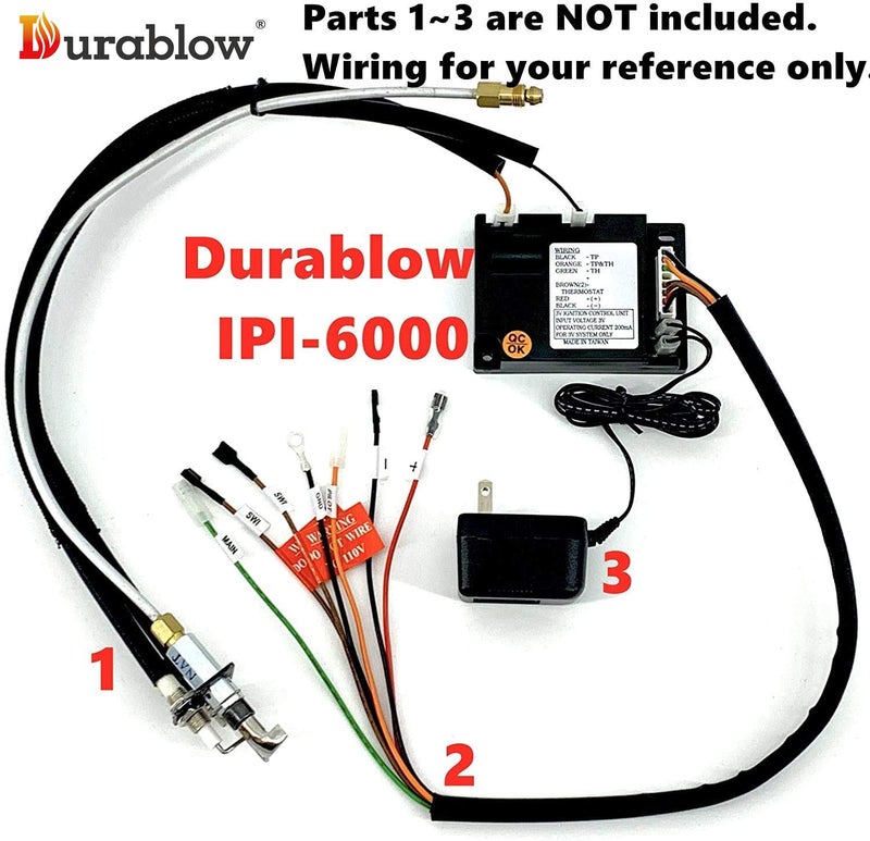 Durablow Fireplace Electronic IPI Control Module, Gas Fireplace Ignition Module Replacement for Dexen 593-592, GM-6KA, Hearth Home Technologies HHT 350-M, 6K (Meets CSA Standards (Prior to 2022) - Image 4