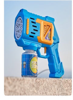 Generic 10 Hole Blue Bubble Machine for Kids Outdoor Toy  - Image 1