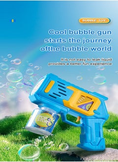 Generic 10 Hole Blue Bubble Machine for Kids Outdoor Toy  - Image 4