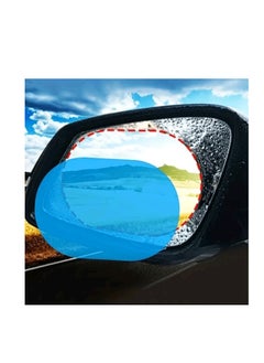 Generic 2 Pieces Anti Fog Film Car Rearview Mirror Film Rainproof Waterproof Film Protective Mirror Film Anti Fog HD Clear Nano Coating for Universal Car Mirrors and Side Windows  - Image 4