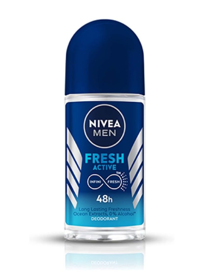 Nivea Men Fresh Active With Ocean Extract 50ml - Image 1