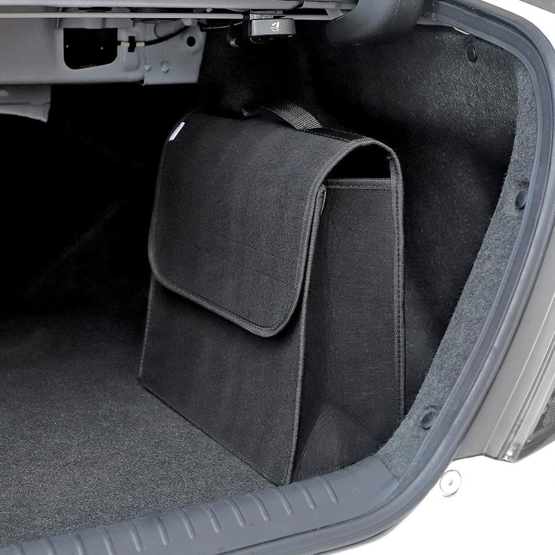 OON Multipurpose Utility Bag For Home And Car Boot Space Tools Accessories Storage Organizer Bag For Mini Vehicles And Suv Car - Standard, Oxford Black Color, Bag Organisers - Image 4