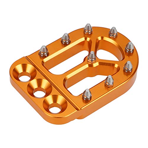 NICECNC Orange Brake Pedal Lever Pad Extender Compatible with KTM 390 Adventure 2020-2023,790/890 Adventure/R/S 2018-2023,690 Enduro R 2008-23,690 SMC R2019-23,1290/1190/1090/1050/990/950 Adventure - Image 4