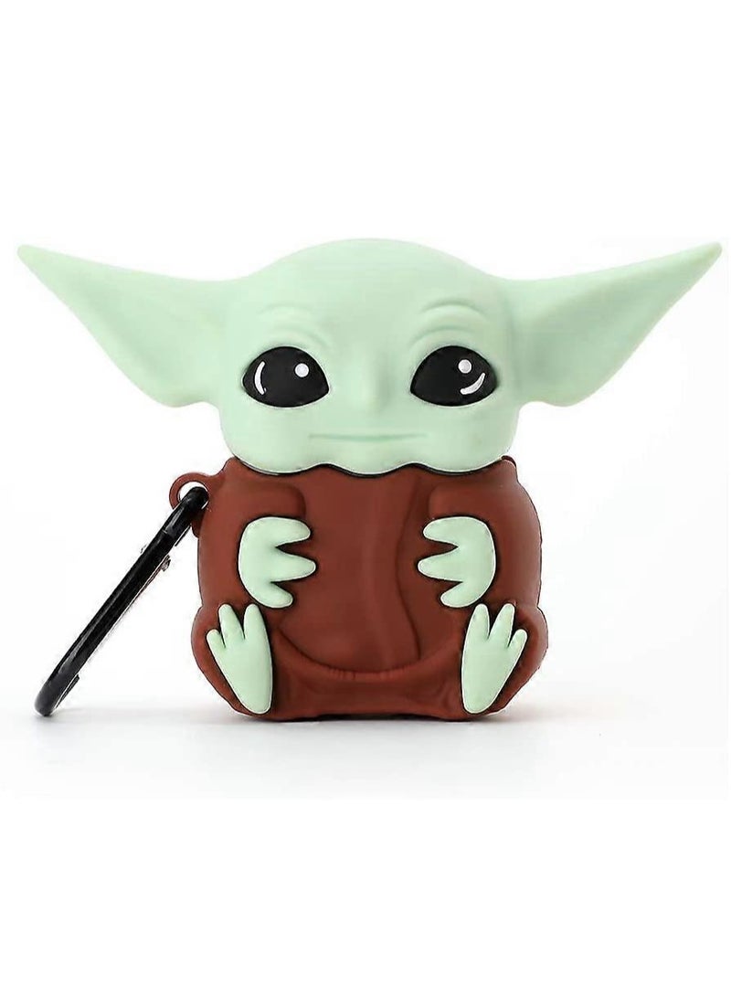 Compatible with AirPods 4 Case Soft Silicone Shockproof Cover for AirPods 4th Generation (2024), New 3D Cute Cartoon Creative Fun Case with Keychain Design  - Image 1