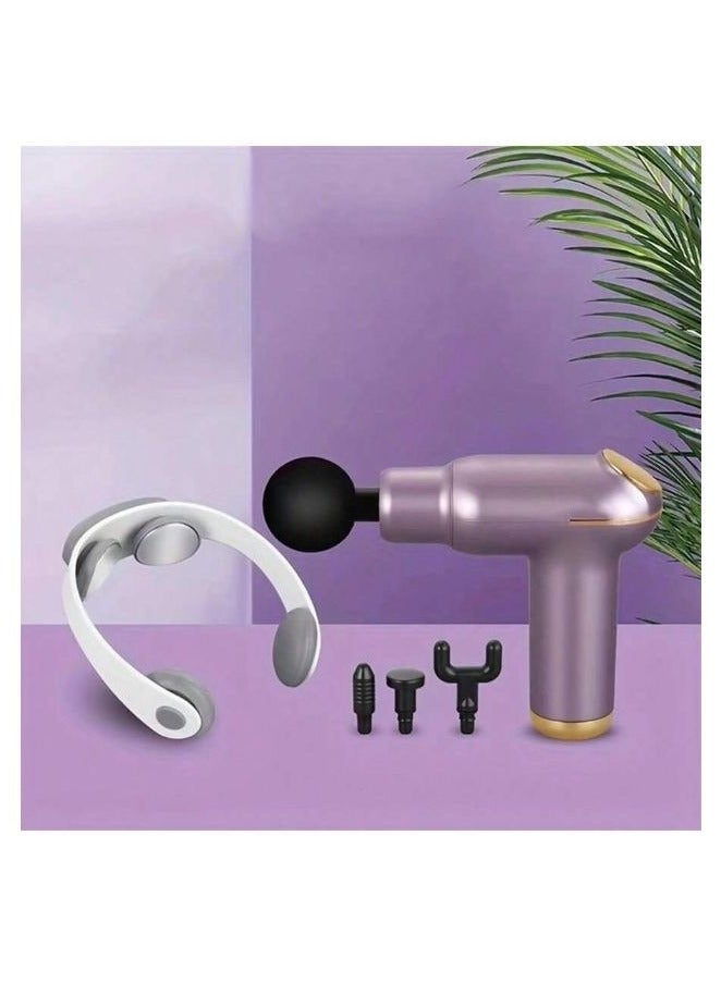 Massage Gun with Neck Massager Gift pack Set - Image 2