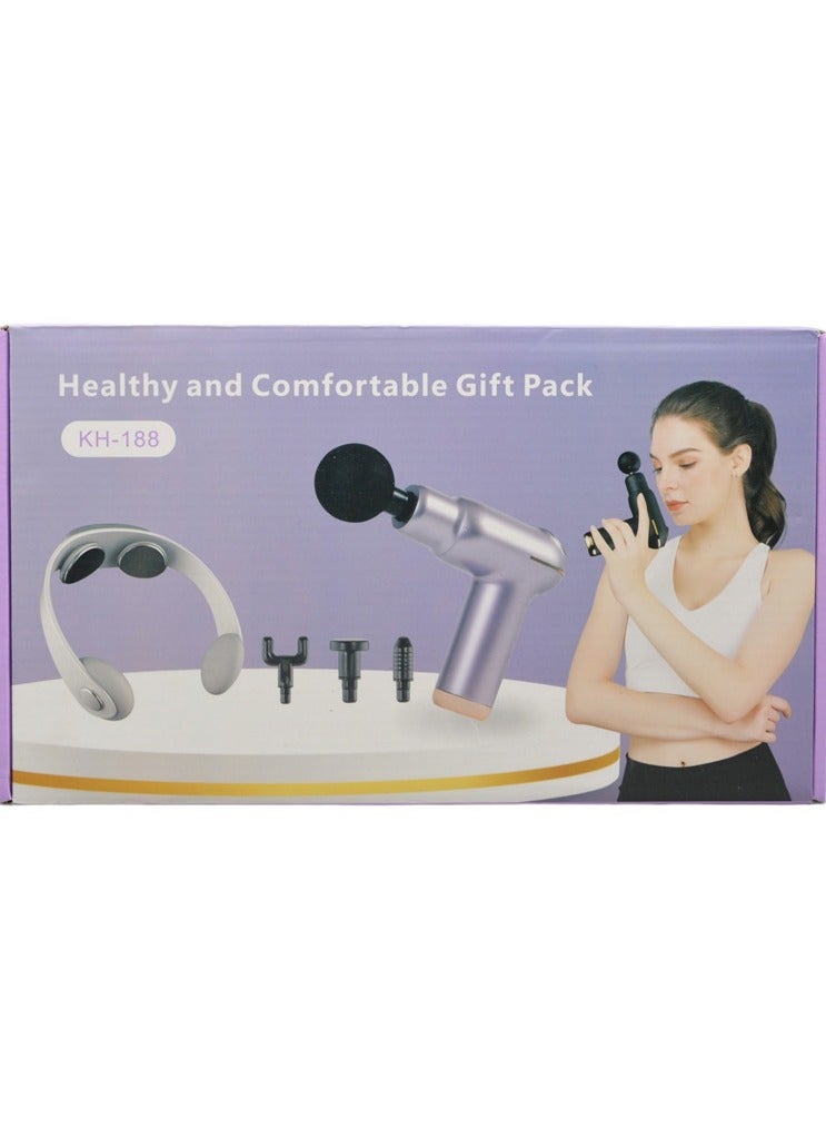 Massage Gun with Neck Massager Gift pack Set - Image 5