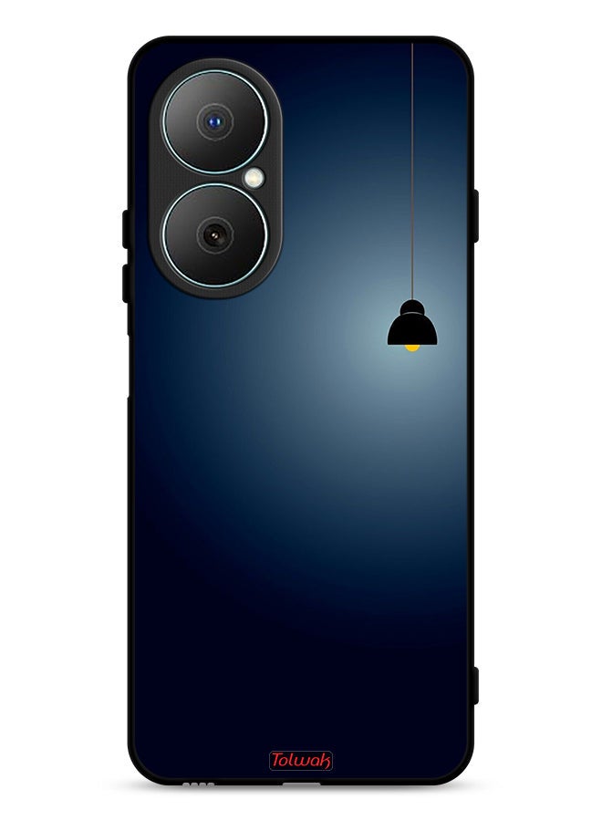 Tolwak Huawei Nova Y73 Protective Case Cover Hanging Light Art