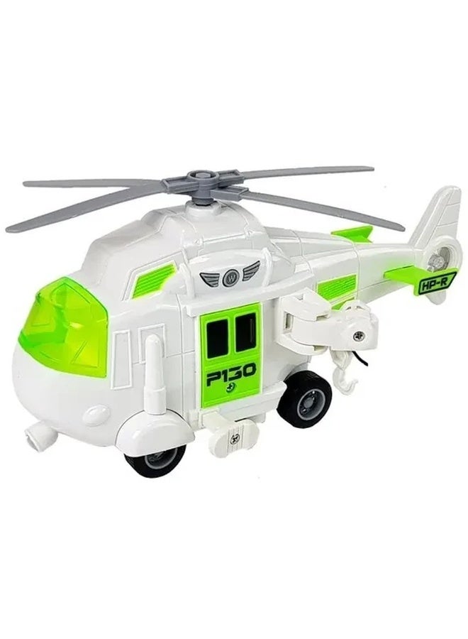 شاحنة النقل تعمل بالسحب 1/16 مع هليكوبتر - WY571D - Image 2