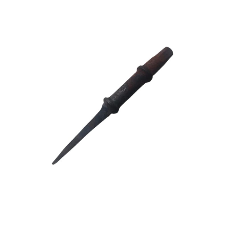 simsnura Simsnura Iron Ice PickPuncher Piercing Tool Heavy Duty Indian Iron Ice Pick Tool for Breaking Professional Bartender Ice Pick for Bar and Kitchen Iron Ice Crusher Brown 7inch - Image 1