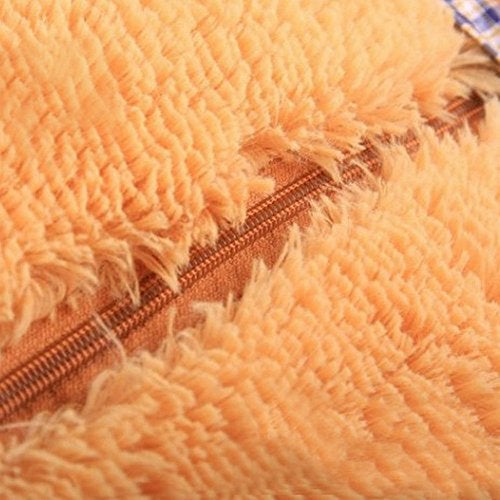 Fengheshun دب عملاق سوبر بارتفاع 5.9 قدم غلاف خارجي لعبة حيوانات دب ضخم (أصفر، 1.8م) - Image 5