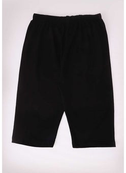 Tutku 3 Pieces Black Color Short Leggings 