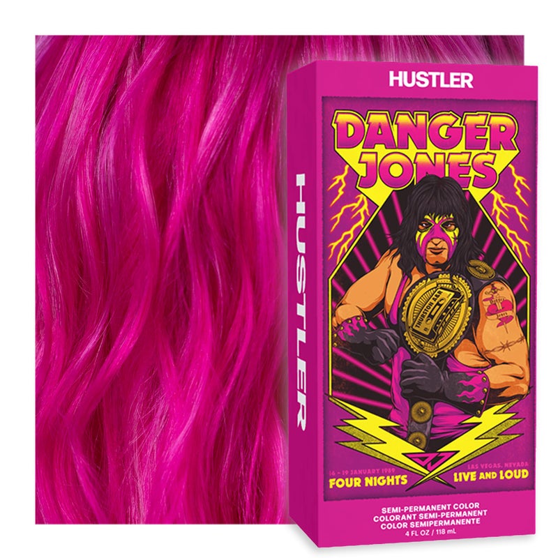 Danger Jones Semi-Permanent Hair Color (Hustler - Pink) - Image 1