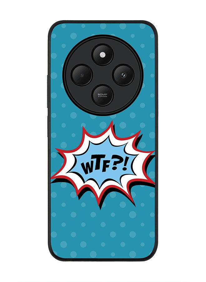 Stylizedd For Xiaomi Poco C75 / Xiaomi Redmi A4 Case,Slim fit Camera Protection, Shockproof Thin Phone cover - WTF - Image 1