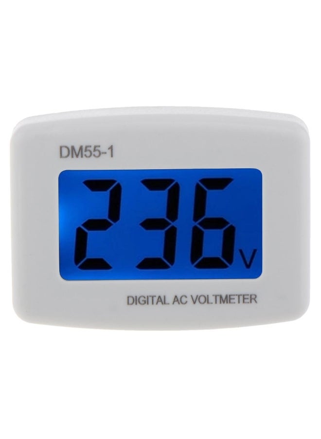 AC 80-300V LCD Digital Display Voltmeter Testers Voltage Meter EU Plug Volt Meter  - Image 3