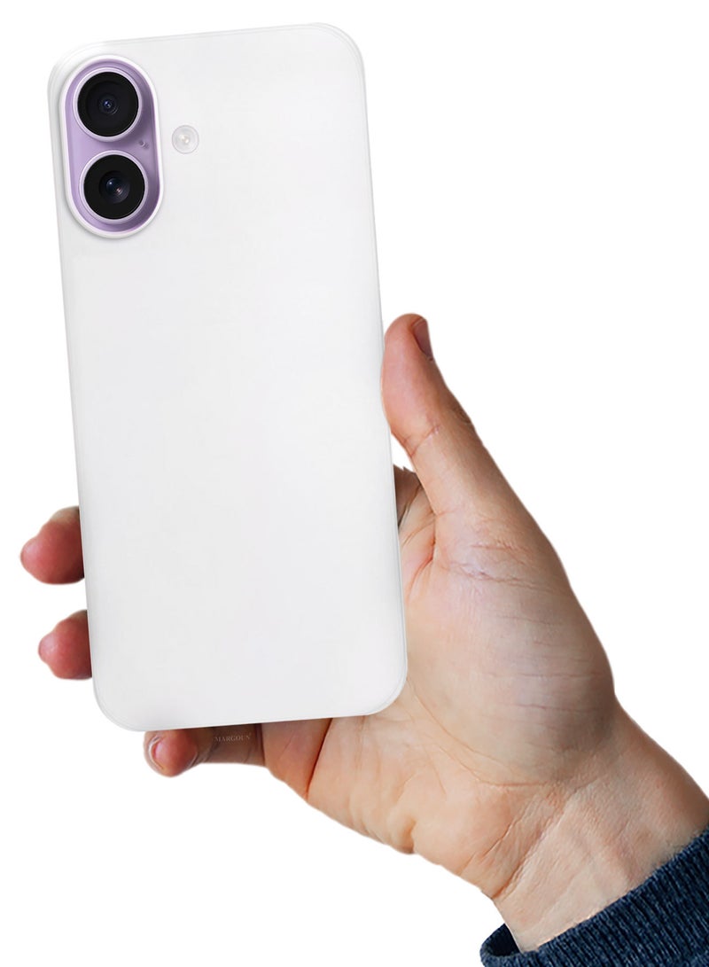 CATANES Air Skin  Case Cover for Apple iPhone 17 - Sturdy Back Cover - Durable Thin Case - Drop Protection Cover - Frosted Clear - Image 4