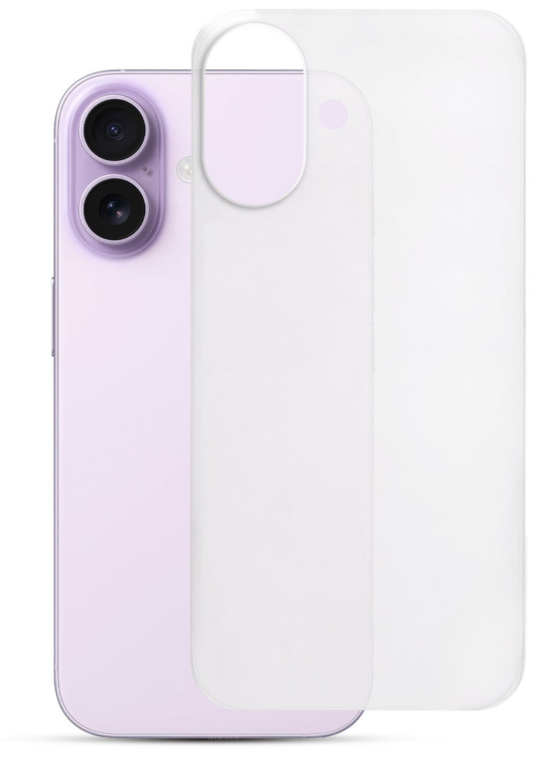 CATANES Air Skin  Case Cover for Apple iPhone 17 - Sturdy Back Cover - Durable Thin Case - Drop Protection Cover - Frosted Clear - Image 1