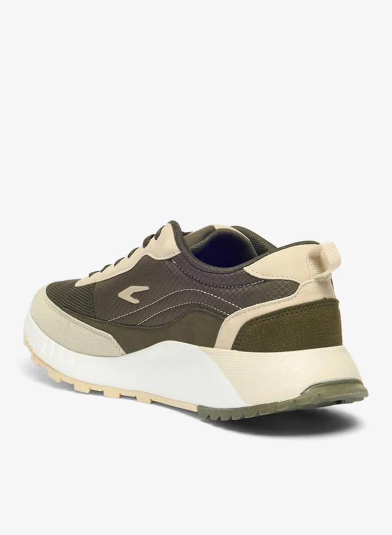 داش حذاء رياضي رجالي بأربطة وتصميم ملون