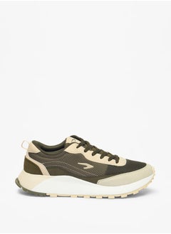 Dash Men's Colourblock Sports Shoes with Lace-Up Closure  - Image 3