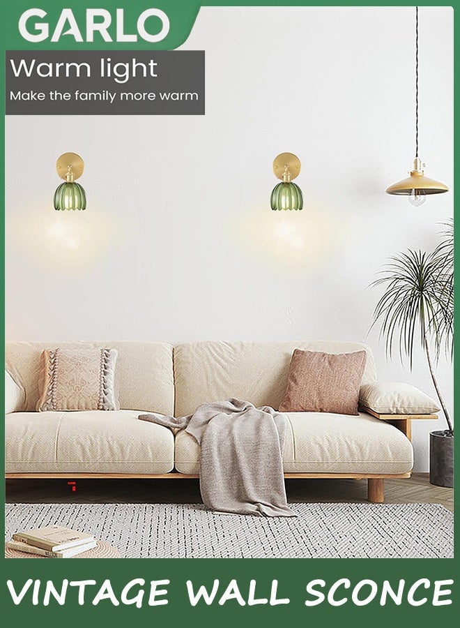 جارلو 3 درجات حرارة اللون ومغناطيسية قابلة للتخفيف 360 درجة الدوران الضوء اللاسلكي لغرفة النوم على جانب السرير الجدار القديم Sconce مع ضوء الجدار الزجاجي الضوء الضوء على جانب السرير باب غرفة النوم - Image 4