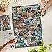 Lantern Press 63 US National Parks Collage Jigsaw Puzzle 1000 Pieces Made in USA EcoFriendly UniqueCut Design Includes Reference Poster Travel Puzzle Gift for Adults Families Nature Lovers - Image 4