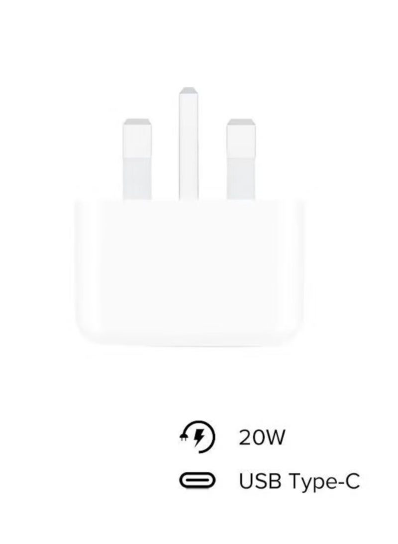 20W Fast Charger |USB C Wall Fast Charger is compatible with iPhone 15/14/14 Pro/14 Pro Max/13/12/SE2020/11/XR/XS Max/X/iPad  - Image 2