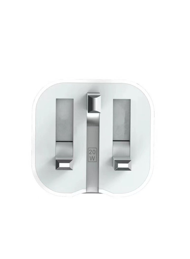 20W Fast Charger |USB C Wall Fast Charger is compatible with iPhone 15/14/14 Pro/14 Pro Max/13/12/SE2020/11/XR/XS Max/X/iPad  - Image 4