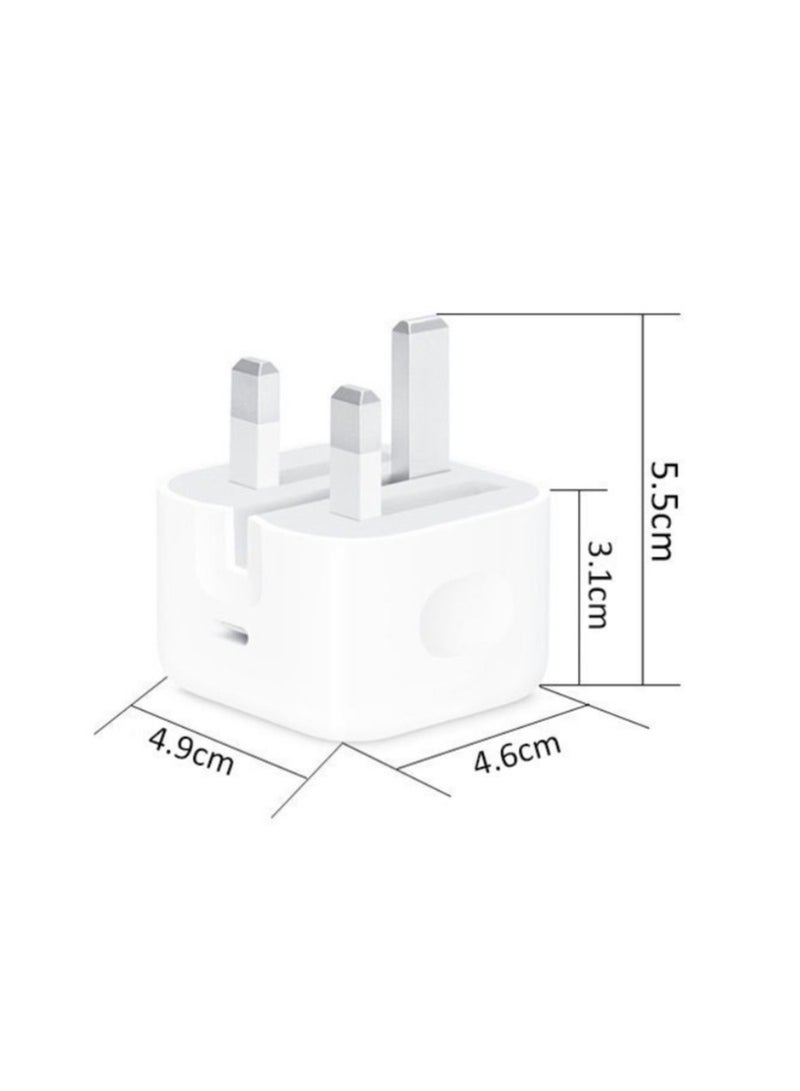 20W Fast Charger |USB C Wall Fast Charger is compatible with iPhone 15/14/14 Pro/14 Pro Max/13/12/SE2020/11/XR/XS Max/X/iPad  - Image 5