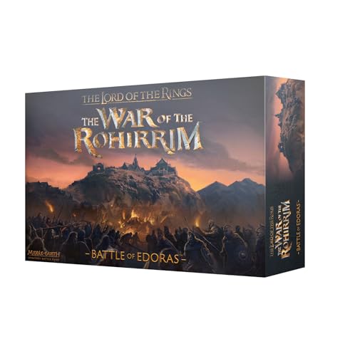 Games Workshop MiddleEarth Strategy Battle Game The Lord of The Rings War of The Rohirrim Battle of Edoras Boxed Set - Image 1