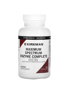 Kirkman Labs Kirkman Labs, Maximum Spectrum Enzyme Complete, 120 Capsules  - Image 1